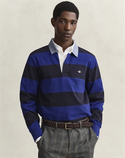 Gant - Classic Heavy Rugger Polo - Crisp Blue